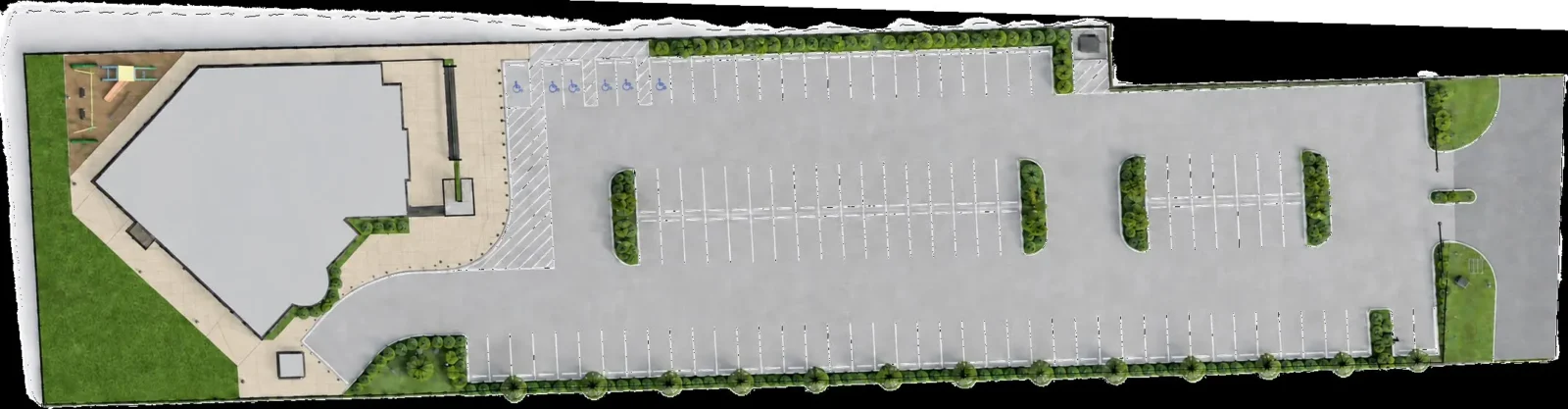 Site plan of the new masjid